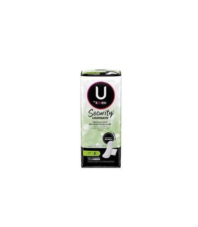 U by Kotex Lightdays Liners Long Unscented 16 ct: $5.50