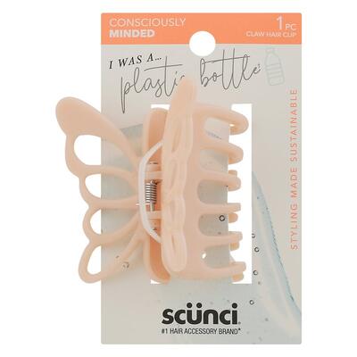 Scrunchi Butterfly Claw Clip
