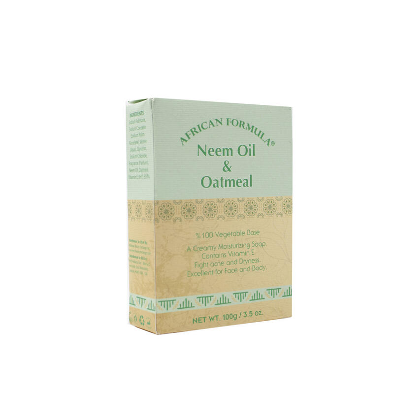 African Formula Neem Oil & Oatmeal Soap 3.5oz