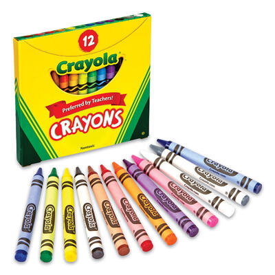 Crayola Crayons 12 count: $5.25
