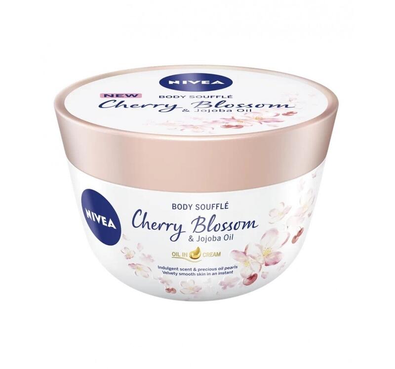 Nivea Body Souffle Cherry Blossom & Jojoba Oil 200ml