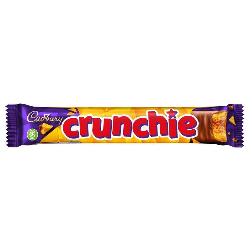 Cadbury Crunchie Chocolate Bar 40g