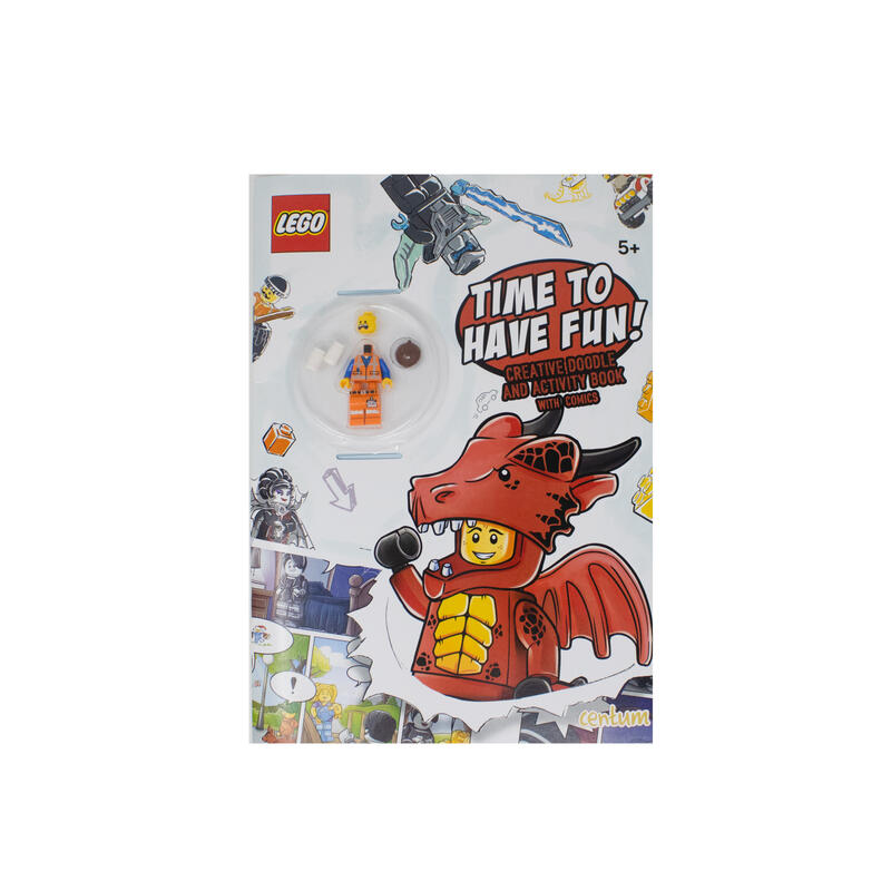 Lego Time To Have Fun Creative Doodle Activity Comic Book: $4.00