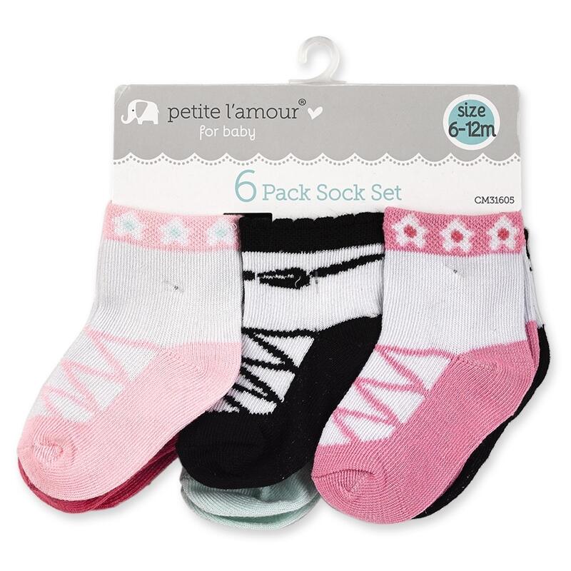 DIS Petite l'amour Baby Socks 6 Pairs