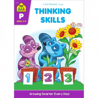 Preschool Workbooks Thinking Skills 32 Pages: $8.00