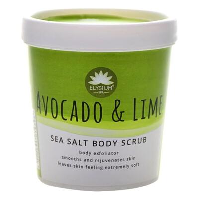 Elysium Spa Avocado & Lime Sea Salt Body Scrub 200g: $8.51