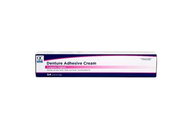 QC Denture Adhesive Cream 2.4oz: $15.00