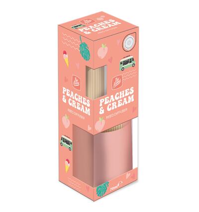 Pan Aroma Box Reed Diffuser Peaches & Cream 70ml