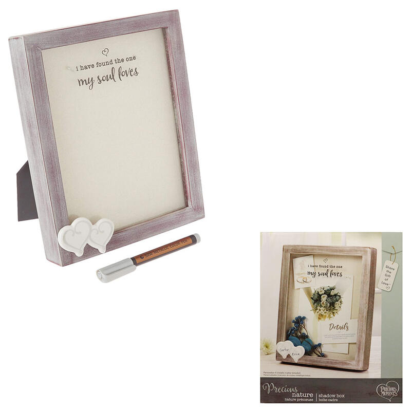 Precious Moments Wedding Keepsake Shadow Box