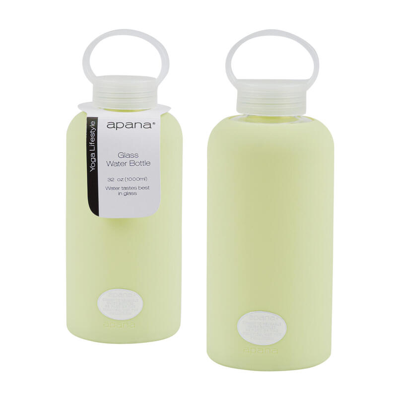 Apana Water Bottle Yellow 32oz