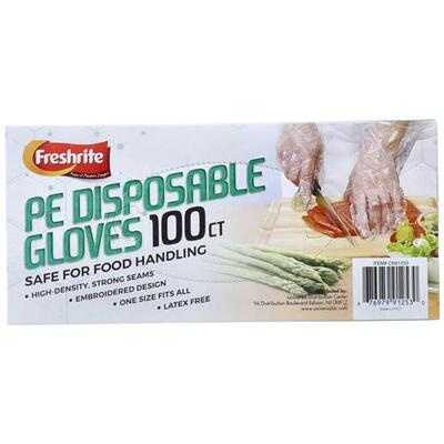 Freshrite Disposable Gloves 100ct: $5.00