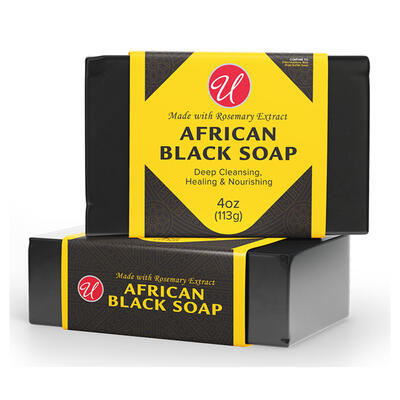 U African Black Soap 4oz